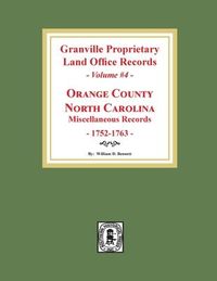 Produktbild: Granville Proprietary Land Office Records