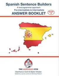Produktbild: SPANISH SENTENCE BUILDERS - Pre-Intermediate - Answer Booklet