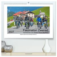 Produktbild: Faszination Zweirad - Impressionen vom &Ouml;tztaler Moped Marathon (hochwertiger Premium Wandkalender 2027 DIN A2 quer), Kunstdruck in Hochglanz