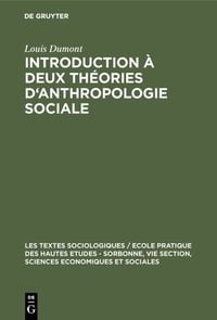 Produktbild: Introduction &agrave; deux th&eacute;ories d'anthropologie sociale