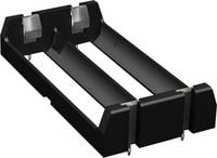 Produktbild: Keystone Electronics 1049 Batteriehalter 2x 18650 Durchsteckmontage THT (L x B x H) 77 x 40 x 15 mm