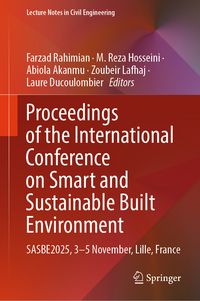 Produktbild: Proceedings of the International Conference on Smart and Sustainable Built Environment