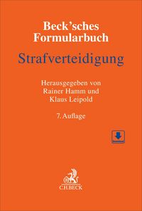 Produktbild: Beck'sches Formularbuch Strafverteidigung