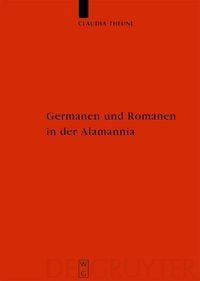 Produktbild: Germanen und Romanen in der Alamannia