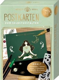 Produktbild: Postkarten zum Selbstgestalten - Spirit & Soul (Creat. Time)