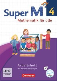Produktbild: Super M - Mathematik f&uuml;r alle - Westliche Bundesl&auml;nder - Neubearbeitung - 4. Schuljahr