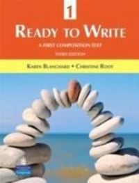 Produktbild: Blanchard, K: Ready to Write 1