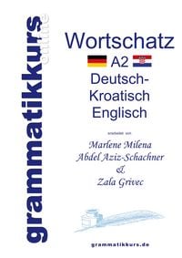 Produktbild: W&ouml;rterbuch A2 Deutsch - Kroatisch - Bosnisch - Serbisch - Englisch