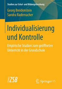 Produktbild: Individualisierung und Kontrolle