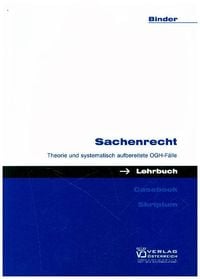 Produktbild: Sachenrecht