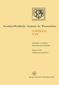 Produktbild: Nanostrukturierte Materialien / Halbleiterheterostrukturen: gro&szlig;e M&ouml;glichkeiten f&uuml;r die Mikroelektronik und die Grundlagenforschung