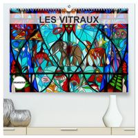 Produktbild: LES VITRAUX (Calendrier mural 2026 DIN A2 vertical) calendrier de bureau