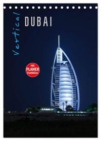 Produktbild: Vertical Dubai 2026 (Tischkalender 2026 DIN A5 hoch), CALVENDO Monatskalender