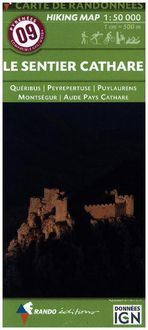 Produktbild: Pyr&eacute;n&eacute;es Carte 9 Sentier Cathare - Queribus