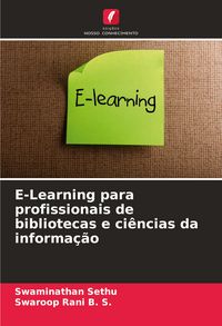 Produktbild: E-Learning para profissionais de bibliotecas e ci&ecirc;ncias da informa&ccedil;&atilde;o