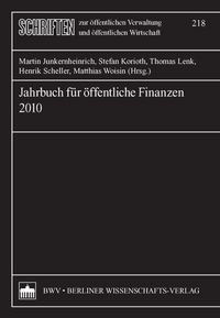 Produktbild: Jahrbuch f&uuml;r &ouml;ffentliche Finanzen (2010)