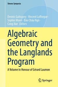 Produktbild: Algebraic Geometry and the Langlands Program