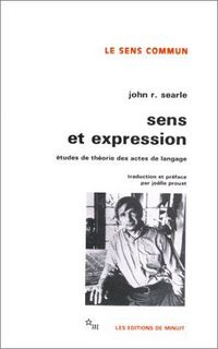 Produktbild: Sens et expression : &eacute;tudes de th&eacute;orie des actes de langage