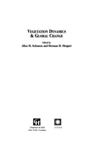Produktbild: Vegetation Dynamics & Global Change