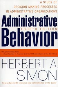 Produktbild: Administrative Behavior, 4th Edition