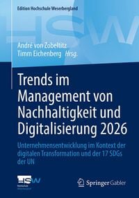 Produktbild: Trends im Management von Nachhaltigkeit und Digitalisierung 2026