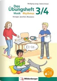 Produktbild: Das &Uuml;bungsheft Musik &ndash; Rhythmus 3/4