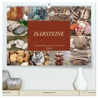 Produktbild: Isarsteine - Eine faszinierende Reise durch das Urgestein der Isar (hochwertiger Premium Wandkalender 2026 DIN A2 quer), Kunstdruck in Hochglanz