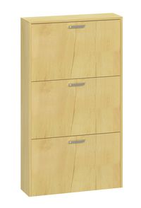 Produktbild: Holz Regal Schuhschrank Schuhkipper Sulos M