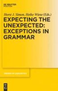Produktbild: Expecting the Unexpected: Exceptions in Grammar