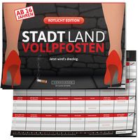 Denkriesen - Stadt Land Vollpfosten® - Rotlicht Edition - 