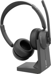 Produktbild: Hama BT-800 On Ear Headset Bluetooth&reg; Stereo Schwarz Headset, inkl. Lade- und Dockingstation Computer