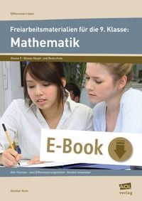 Produktbild: Freiarbeitsmaterialien f. d. 9. Klasse: Mathematik
