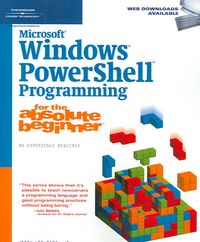 Produktbild: Microsoft Windows Powershell Programming for the Absolute Beginner