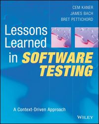 Produktbild: Lessons Learned in Software Testing