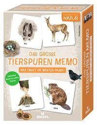 Produktbild: Das gro&szlig;e Tierspuren Memo