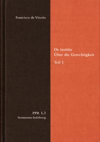 Produktbild: De iustitia. &Uuml;ber die Gerechtigkeit. Teil I