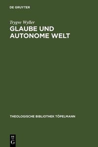 Produktbild: Glaube und autonome Welt