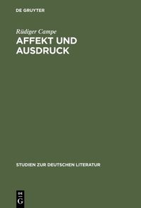 Produktbild: Affekt und Ausdruck