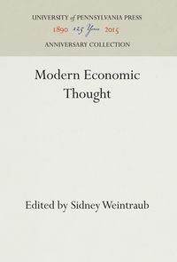 Produktbild: Modern Economic Thought