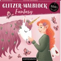 Produktbild: Glitzer-Malblock: Fantasy (100% selbst gemacht)