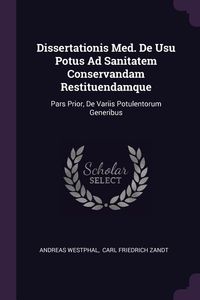 Produktbild: Dissertationis Med. De Usu Potus Ad Sanitatem Conservandam Restituendamque