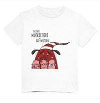 Produktbild: Kinder T-Shirt "Die drei Muckeltiere & der W&uuml;terix"
