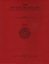 Produktbild: Hittite Dictionary of the Oriental Institute of the University of Chicago Volume L-N, fascicle 3 (miyahuwant- to nai-)
