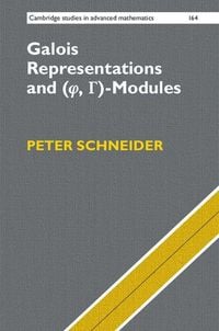 Produktbild: Galois Representations and (Phi, Gamma)-Modules