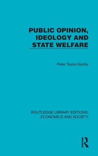 Produktbild: Public Opinion, Ideology and State Welfare