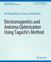 Produktbild: Electromagnetics and Antenna Optimization using Taguchi's Method