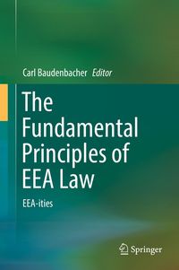 Produktbild: The Fundamental Principles of EEA Law