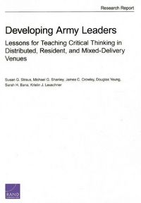 Produktbild: Developing Army Leaders