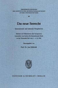 Produktbild: Das neue Seerecht.