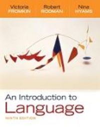 Produktbild: An Introduction to Language